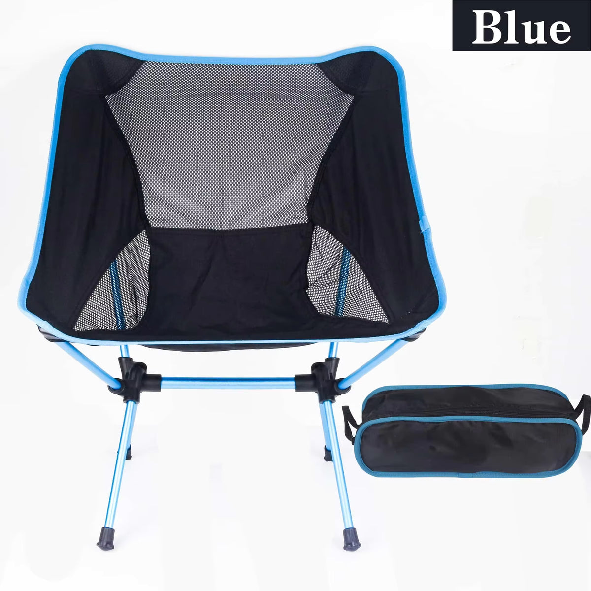 Camping Chair Ultra-Light Aluminum Reinforced Nylon 350 lb