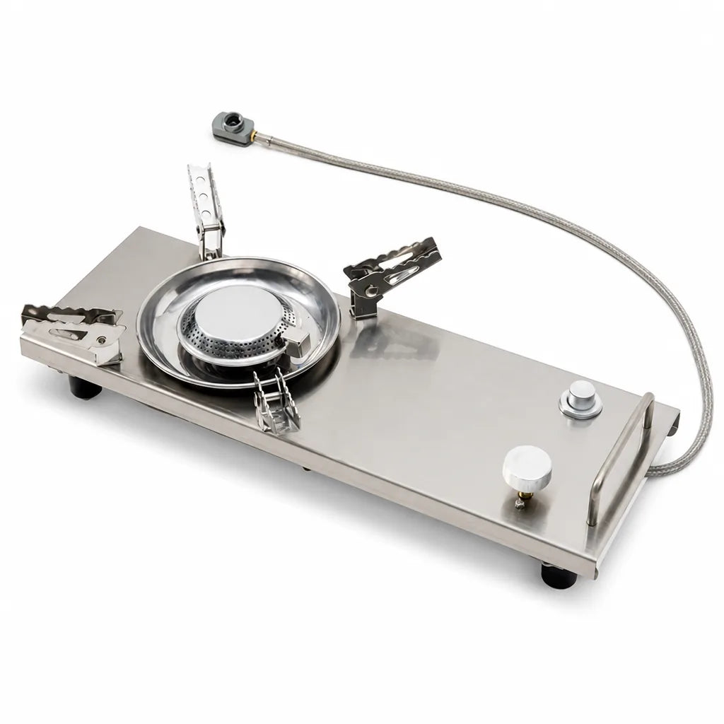 Camping Stove IGT Compatible One-Touch Ignition & Adjustable Flame