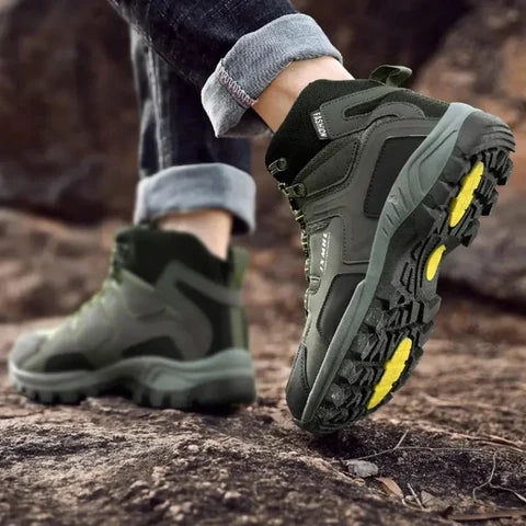 Hiking Boots Waterproof & Breathable All-Terrain Traction