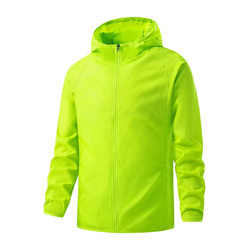 Hiking Jacket Lightweight & Packable UPF 50 Water-Repellent