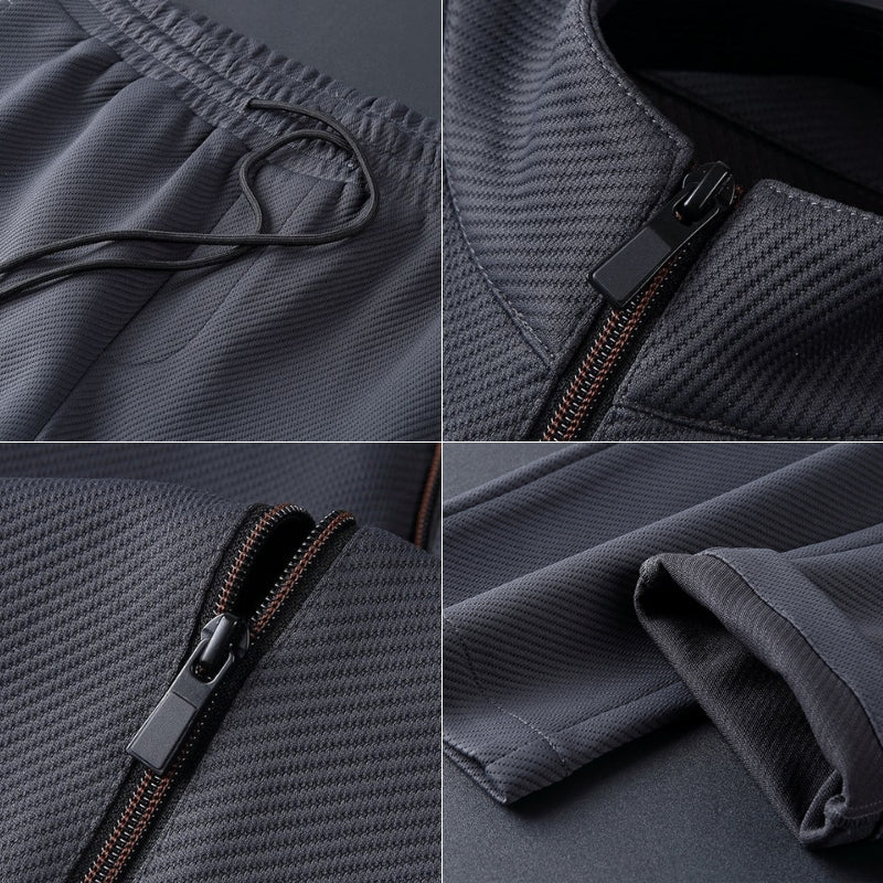 Men's Jogging Suit Stretch Lycra Reinforced Seams