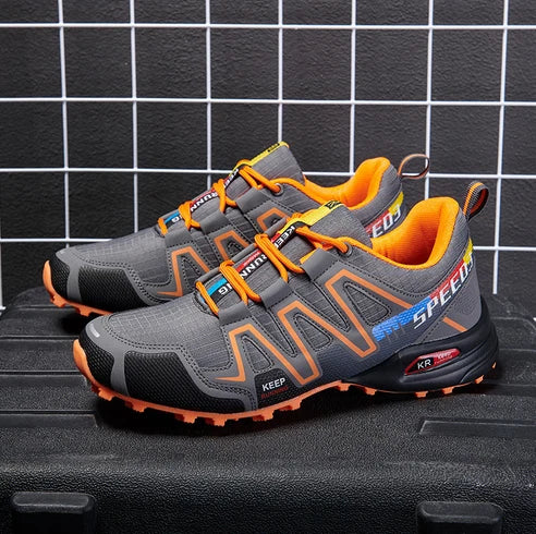 Men's Walking Shoes Waterproof & Breathable Slip-Resistant Sole
