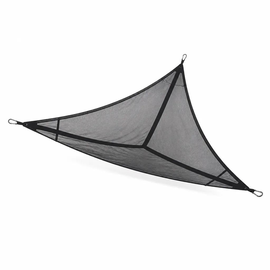 Multi-Person Ground-Floating Camping Hammock (3-Point Anchor Suspension)