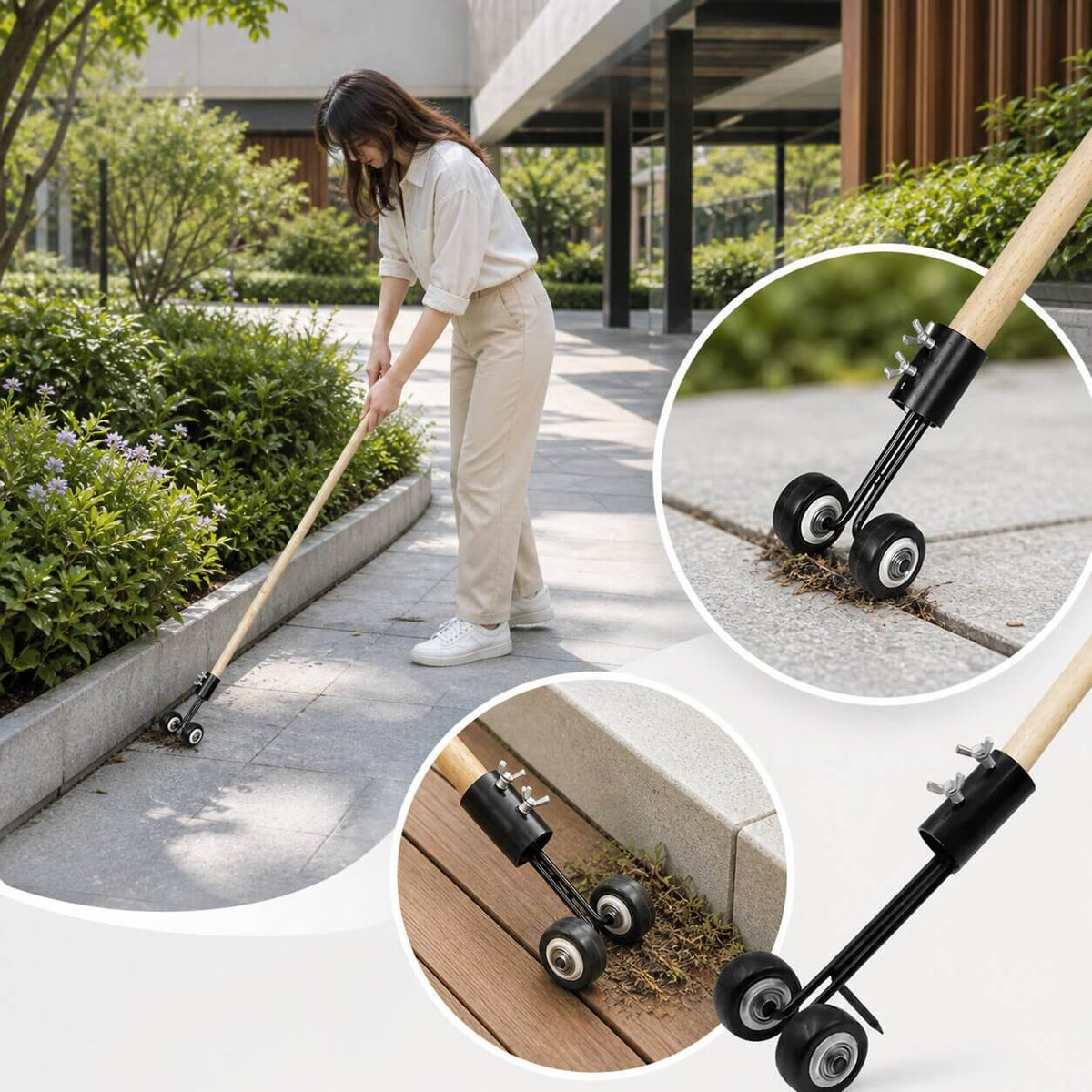 Paver Joint Weeder Iron Construction Ergonomic Grip
