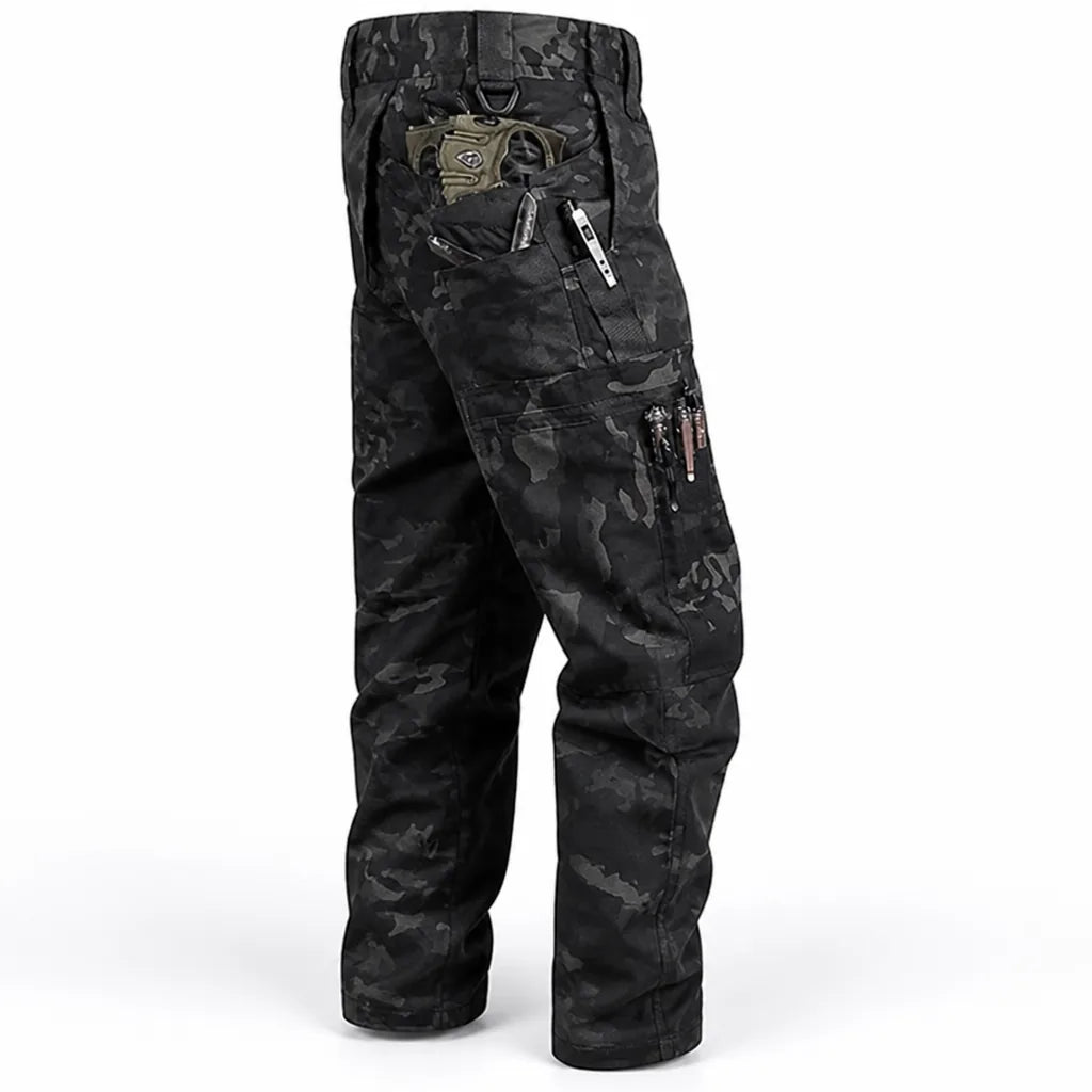 Tactical Cargo Pants Durable Waterproof Multi-Pocket