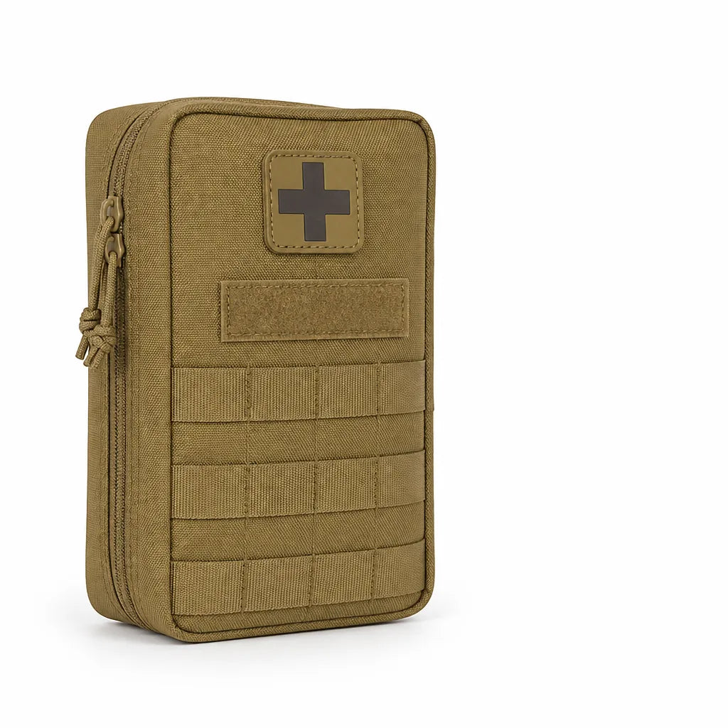 Trauma Kit MOLLE-Compatible Pouch Tourniquet & Chest Seals
