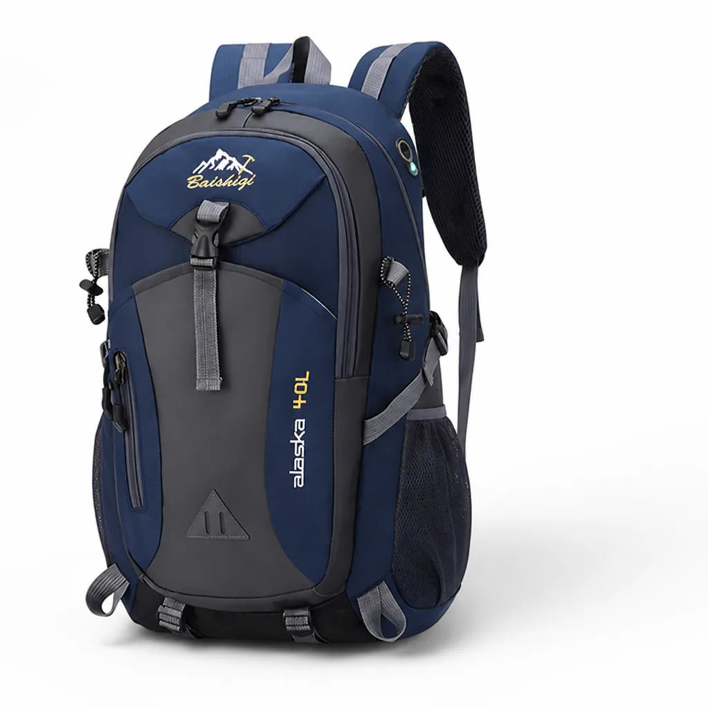 Travel Backpack Waterproof Spacious Compartments Ergonomic Padded Straps