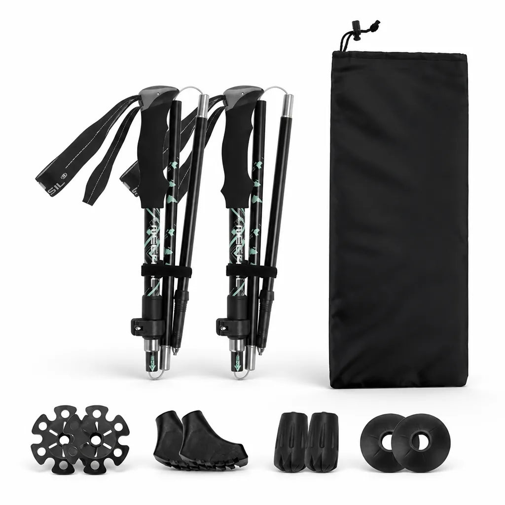 Trekking Poles Ultralight Foldable Set of 2