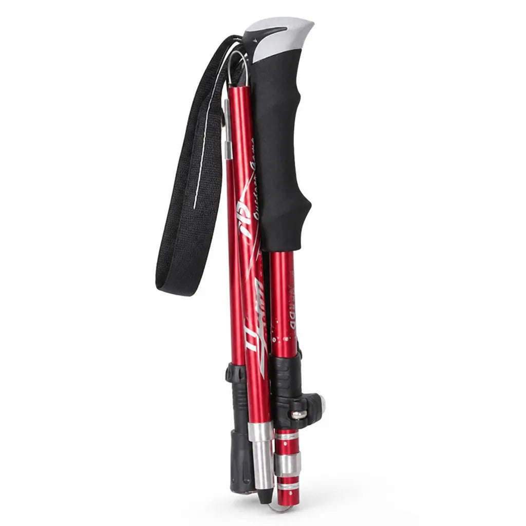 Adjustable Foldable Telescopic Lightweight Packable Trekking Pole