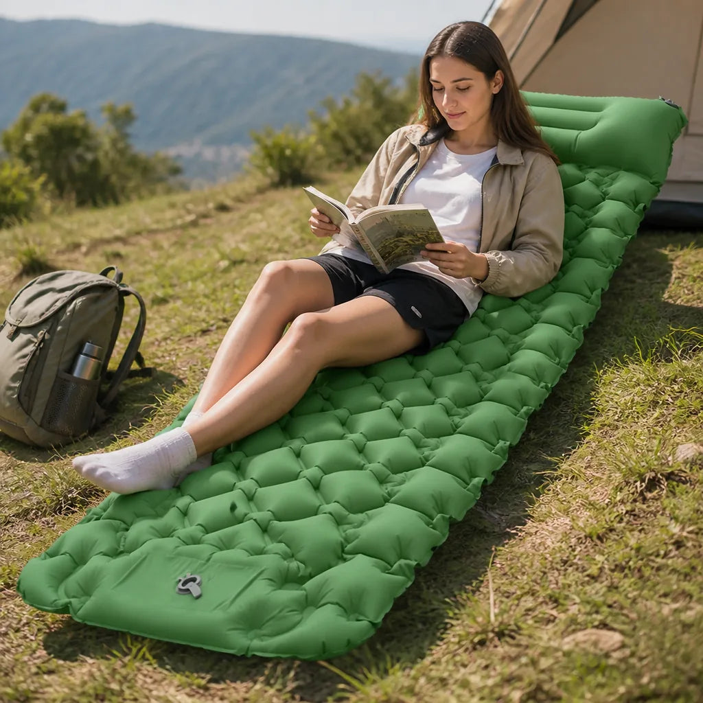 Air Mattress Lightweight Waterproof TPU Quick Valve