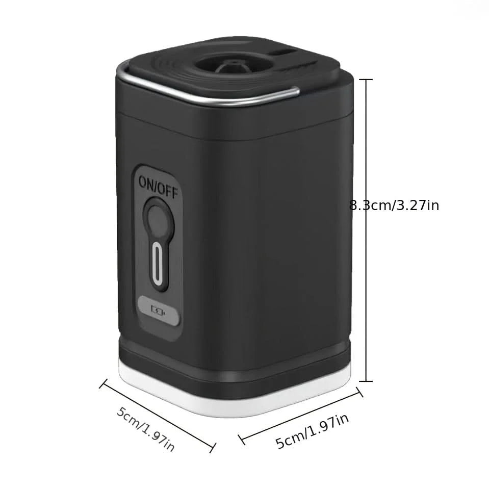 Air Pump Rechargeable Compact Built-In LED