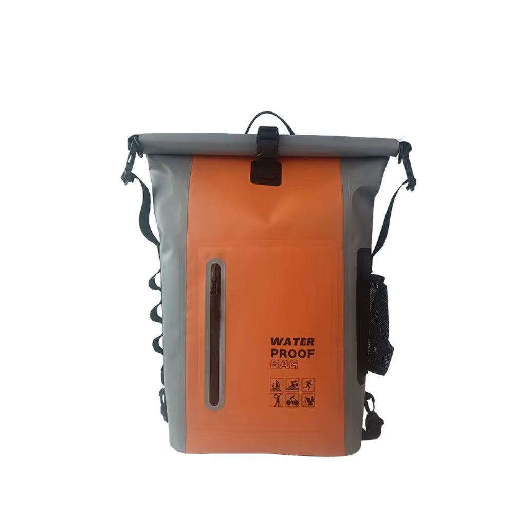 Backpack 25L Waterproof Reflective Strips Removable Shoulder Straps