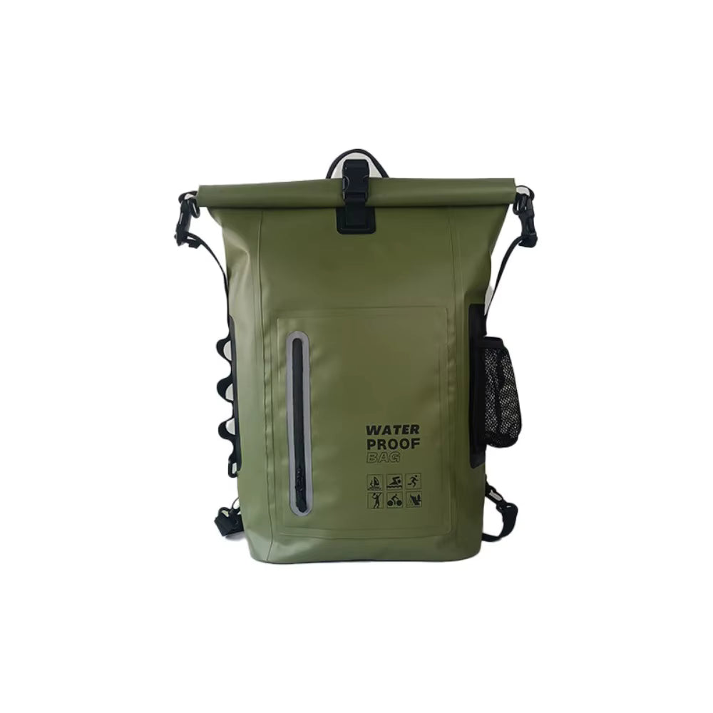 Backpack 25L Waterproof Reflective Strips Removable Shoulder Straps
