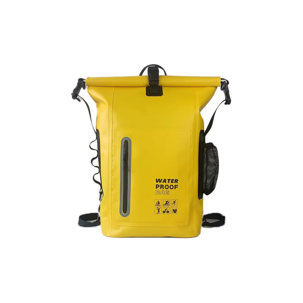 Backpack 25L Waterproof Reflective Strips Removable Shoulder Straps