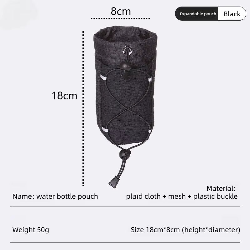 Backpack Strap Pouch Clip-On Phone & Bottle Holder