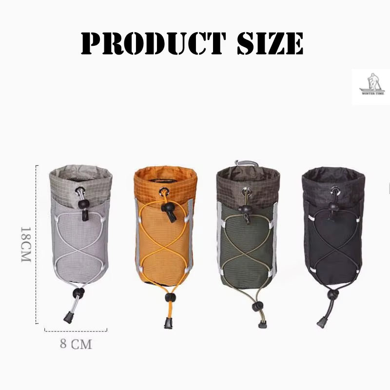 Backpack Strap Pouch Clip-On Phone & Bottle Holder