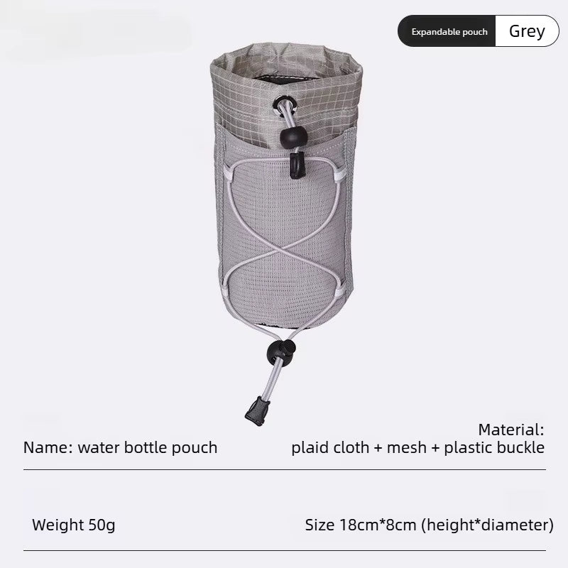 Backpack Strap Pouch Clip-On Phone & Bottle Holder