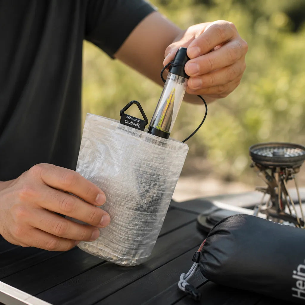 Backpacking Stuff Sack Ultralight Waterproof Dyneema Lantern Diffuser