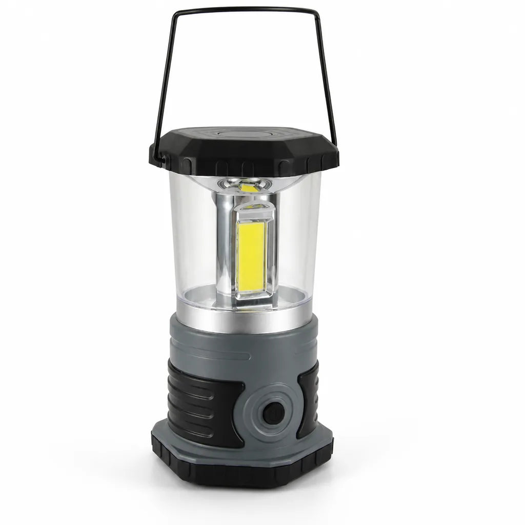 Battery-Powered LED Camping Lantern with Hanging Hook (1500 Lumens)