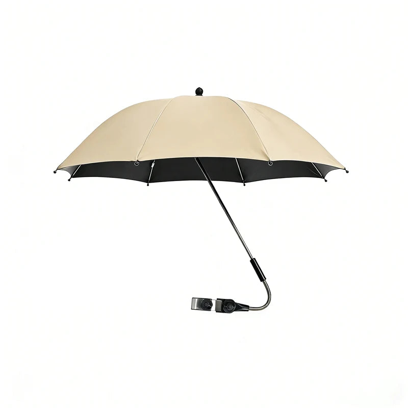 Beach Umbrella 360° Rotating UV-Resistant Clamp Mount