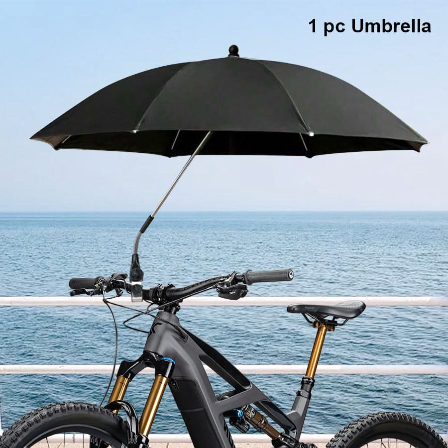 Beach Umbrella 360° Rotating UV-Resistant Clamp Mount