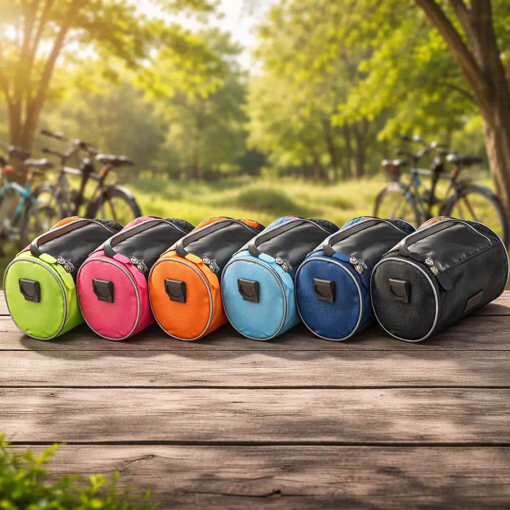 Bike Handlebar Bag Touchscreen Phone Window & Water-Resistant