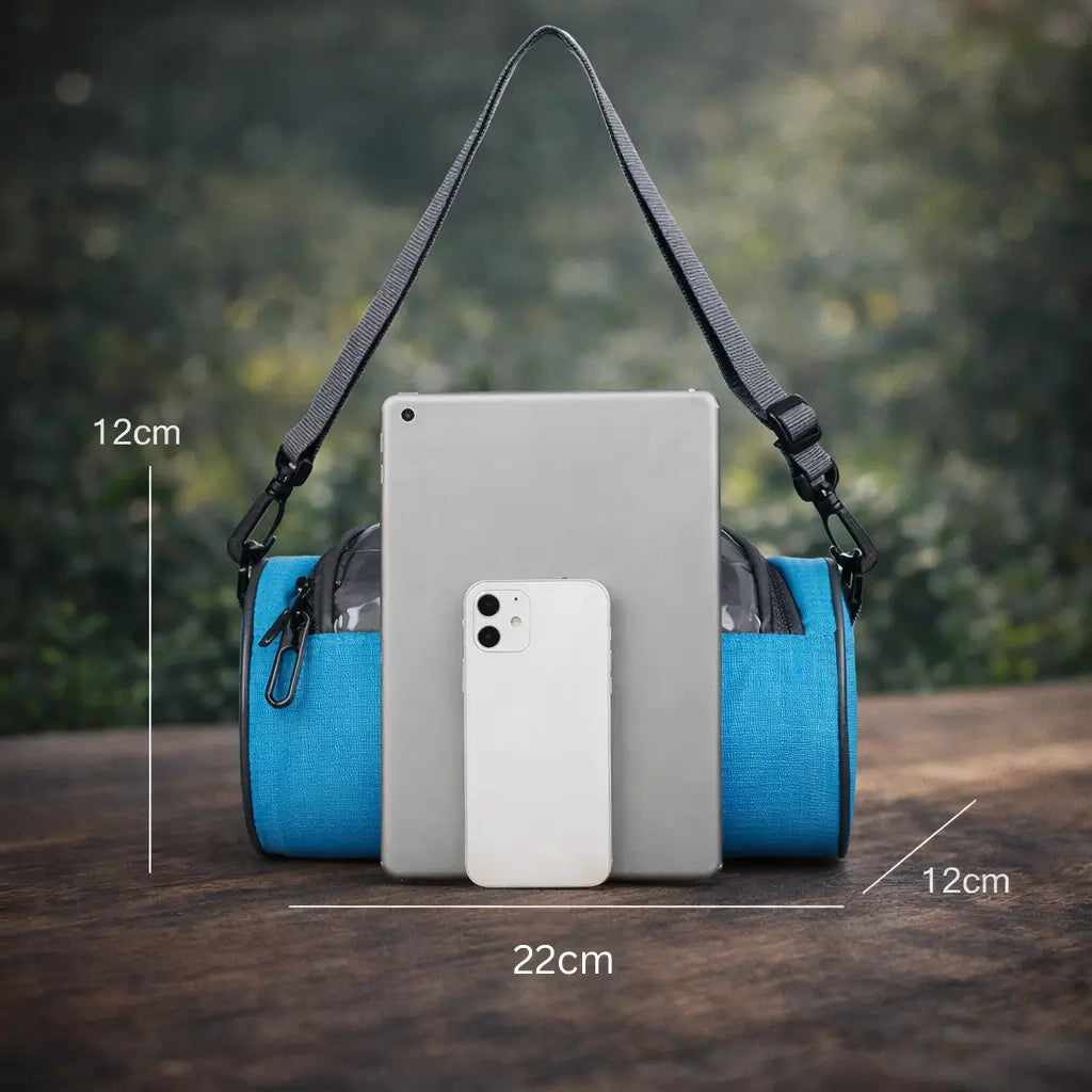 Bike Handlebar Bag Touchscreen Phone Window & Water-Resistant