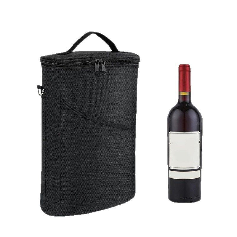 Bottle Carrier Insulated Water-Resistant Adjustable Shoulder Strap