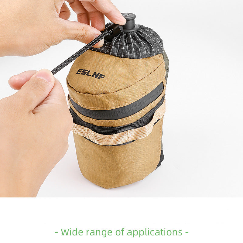 Bottle Pouch Insulated MOLLE-Compatible Drawstring Lid