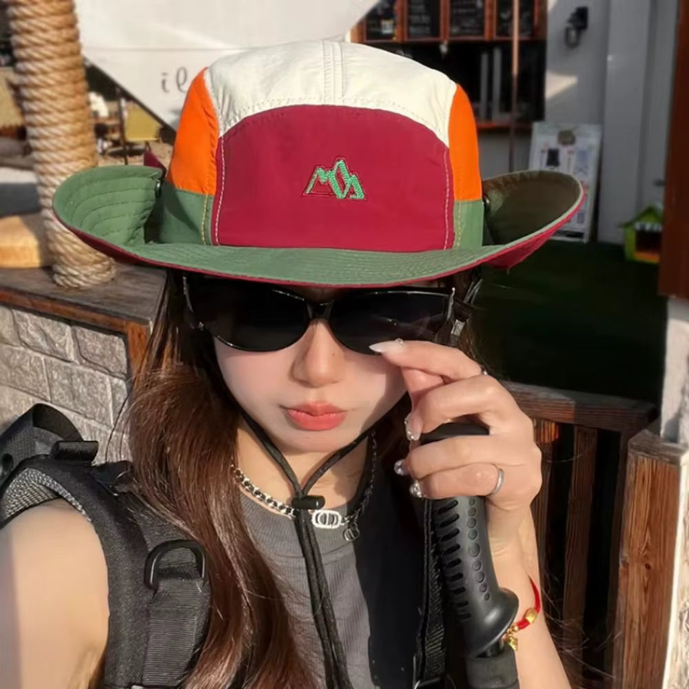 Bucket Hat UPF50+ Breathable Quick-Dry Adjustable Chin Strap