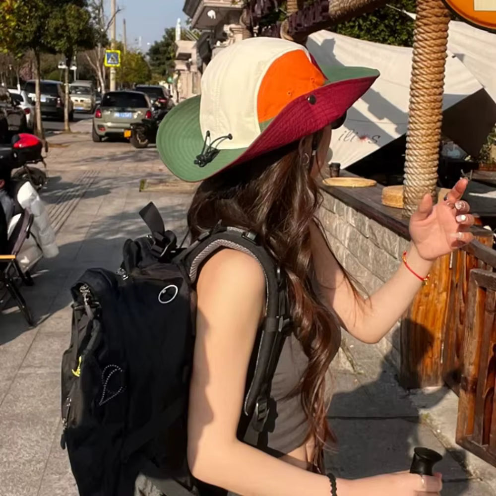 Bucket Hat UPF50+ Breathable Quick-Dry Adjustable Chin Strap