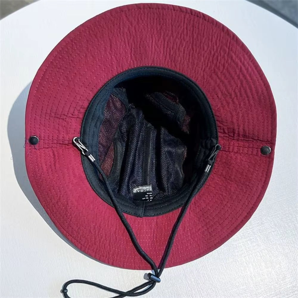Bucket Hat UPF50+ Breathable Quick-Dry Adjustable Chin Strap