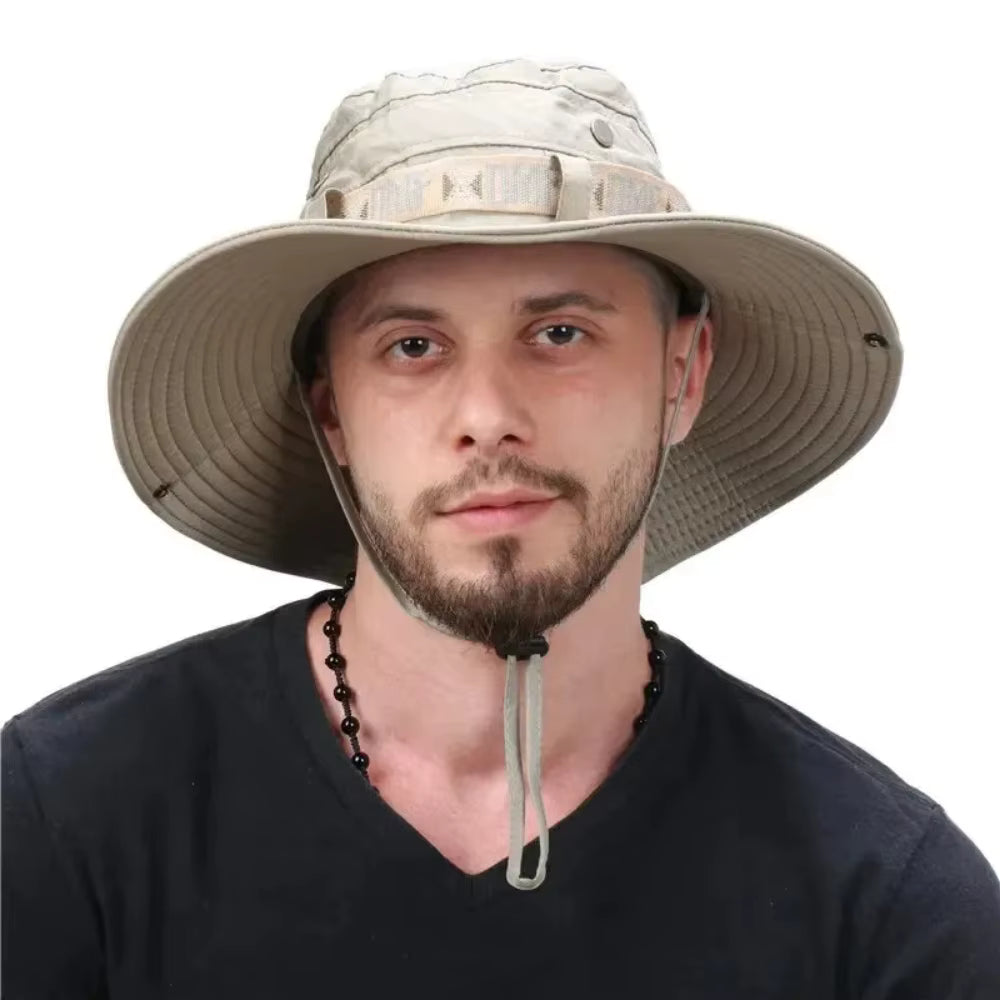 Bucket Hat UV Protection Breathable Mesh One Size