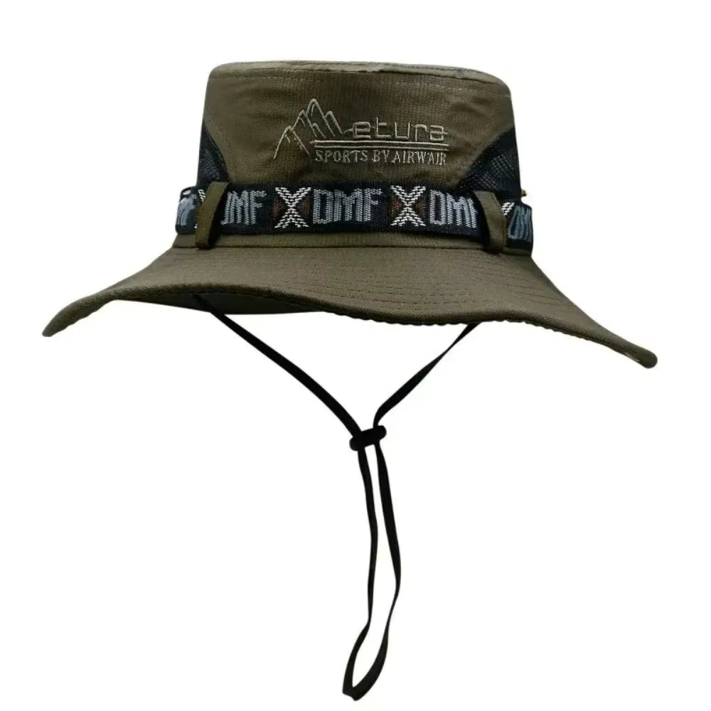 Bucket Hat UV Protection Breathable Mesh One Size