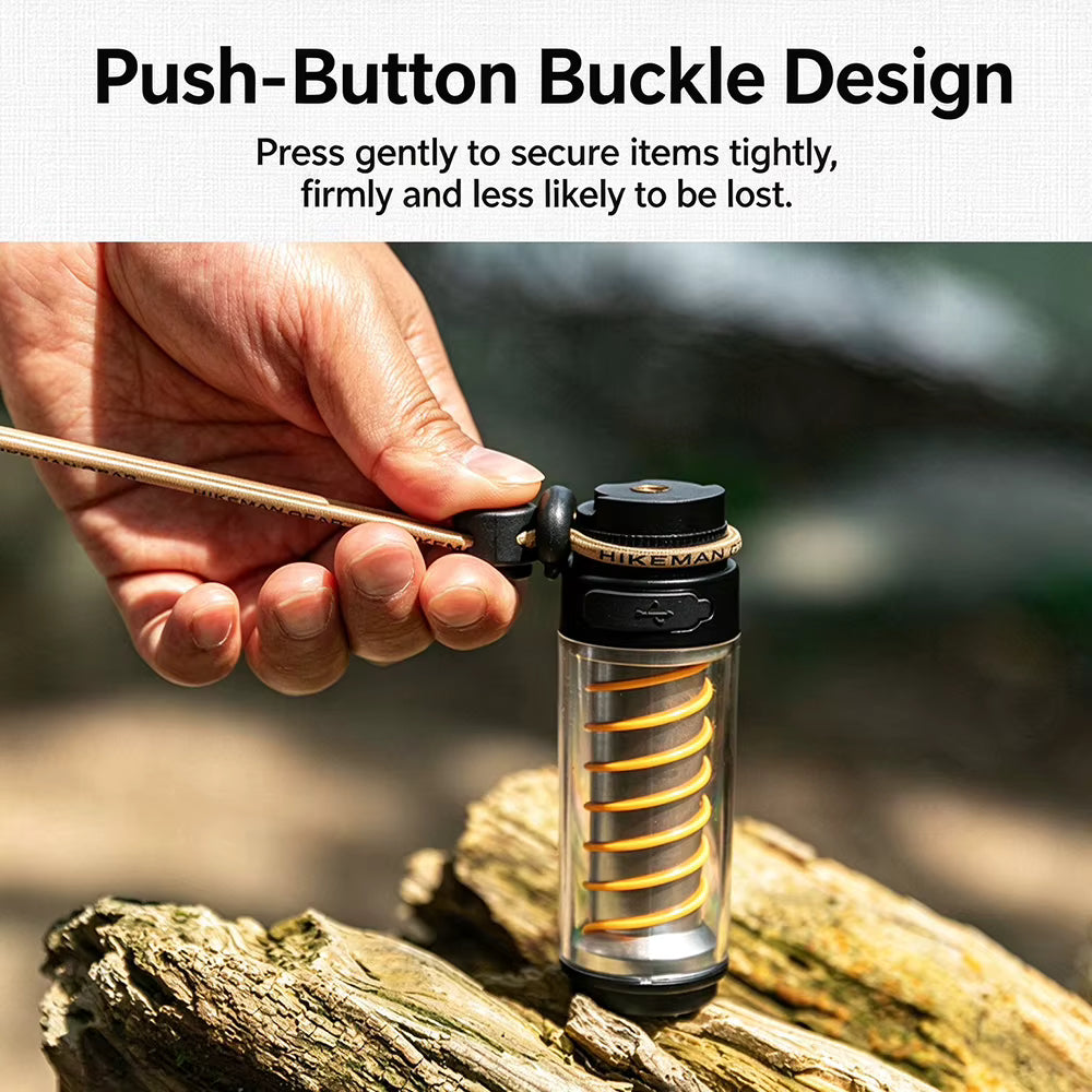 Bungee Cord Adjustable Length Quick-Release Buckle