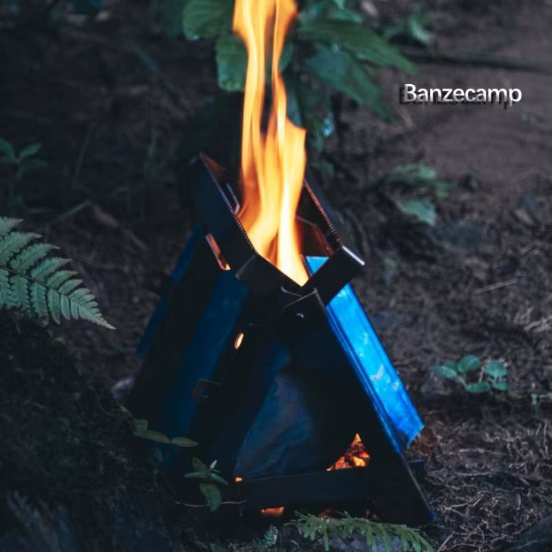 Camp Stove Titanium Foldable Lightweight