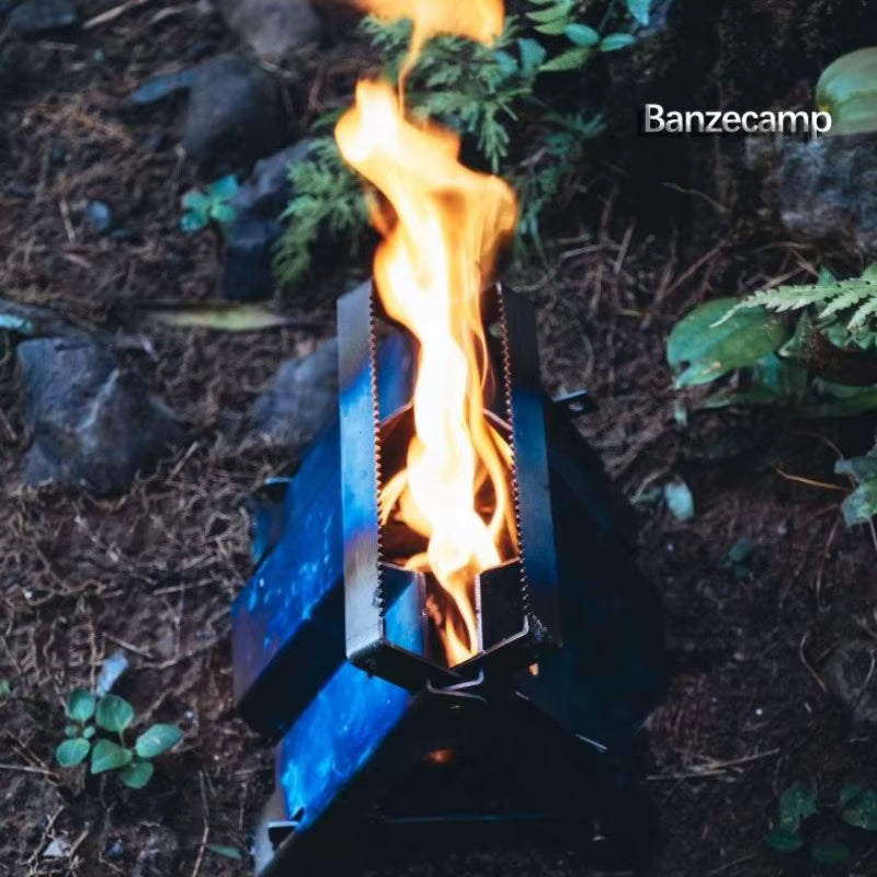 Camp Stove Titanium Foldable Lightweight
