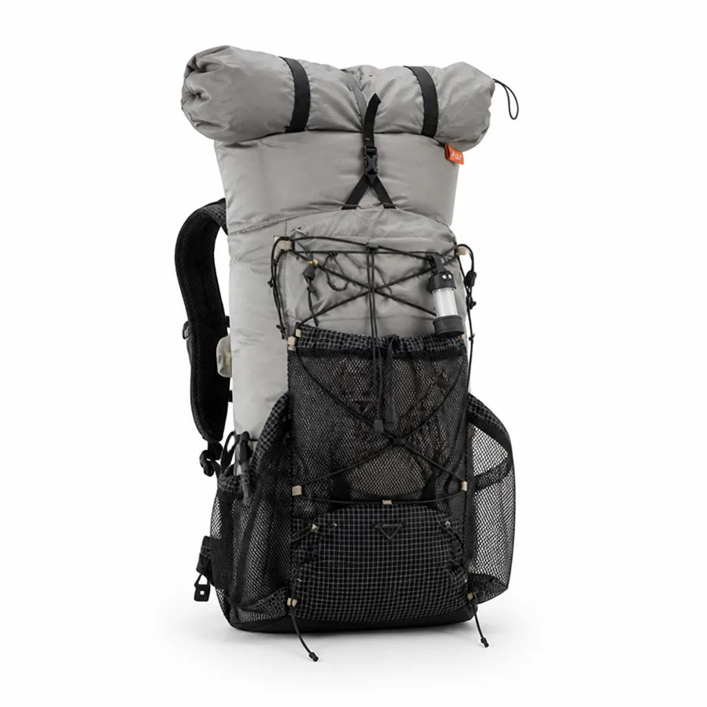 Camping Backpack Expandable 25L+10L Ultralight Tear-Resistant Nylon