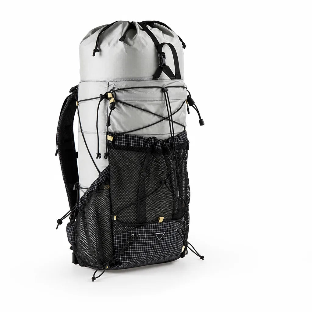 Camping Backpack Expandable 25L+10L Ultralight Tear-Resistant Nylon