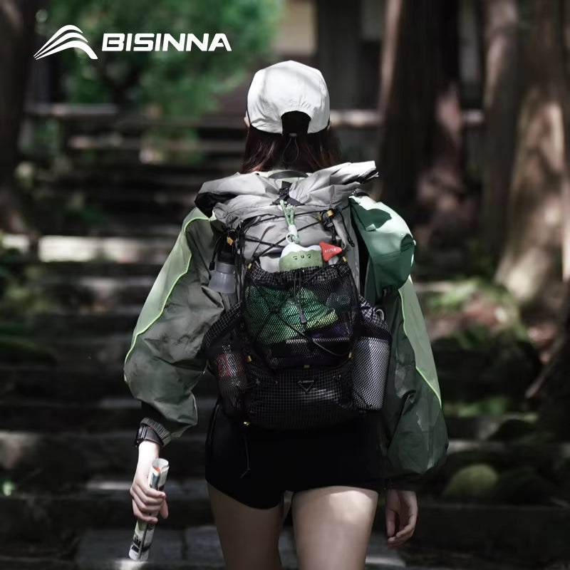 Camping Backpack Expandable 25L + 10L Ultralight & Water-Resistant