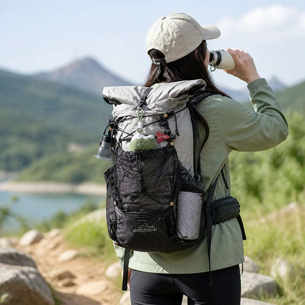 Camping Backpack Expandable 35L Lightweight Breathable