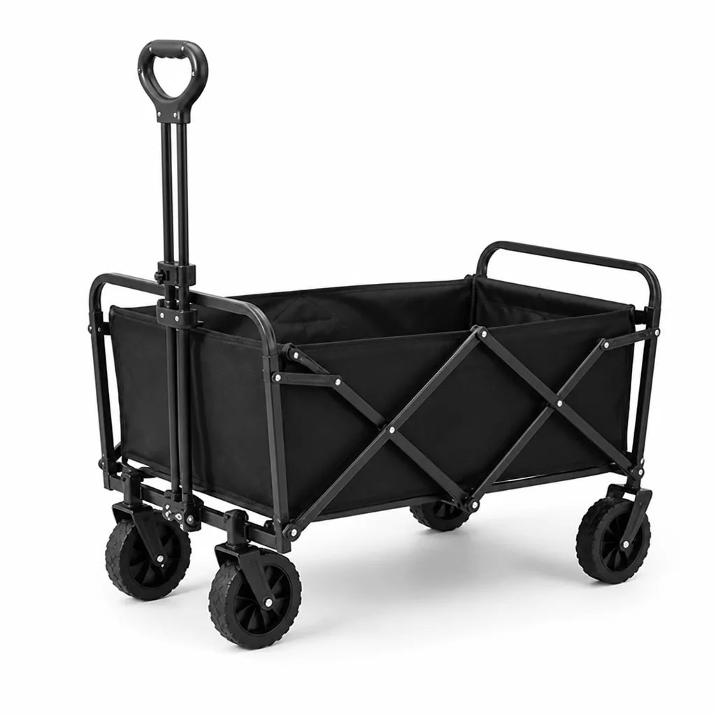 Camping Cart Foldable Hand-Pull All-Terrain Wheels