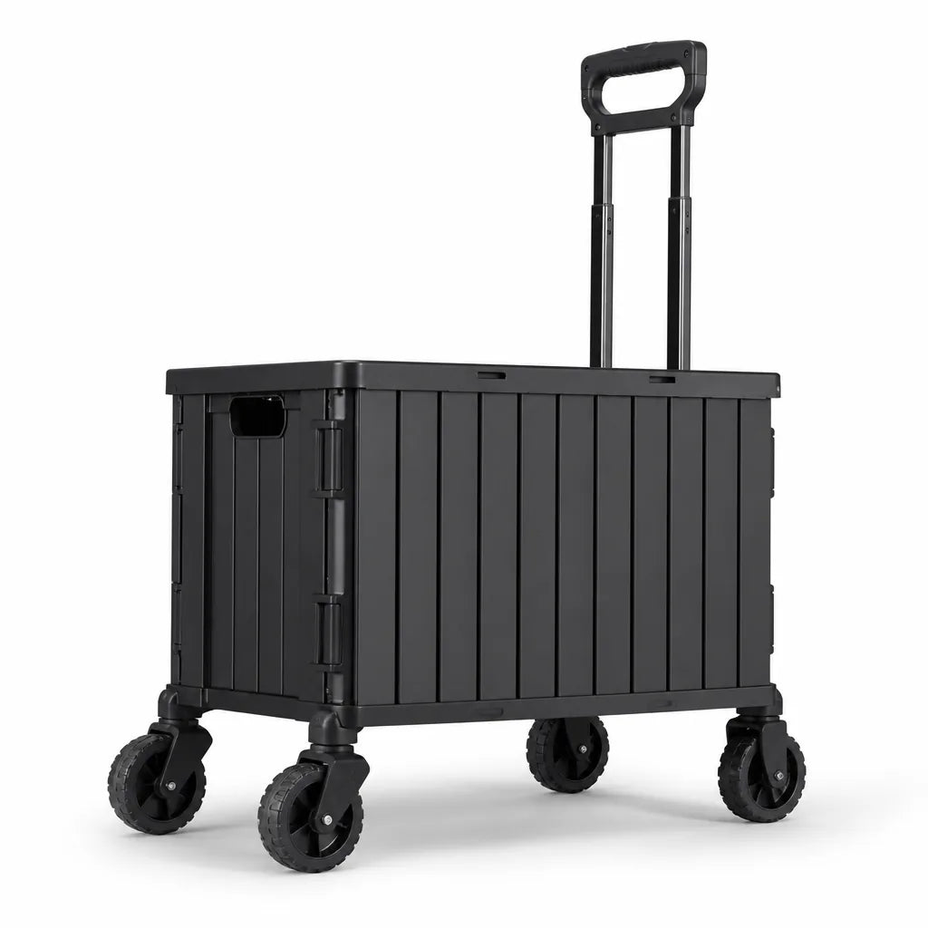Camping Cart Foldable Hand-Pull All-Terrain Wheels