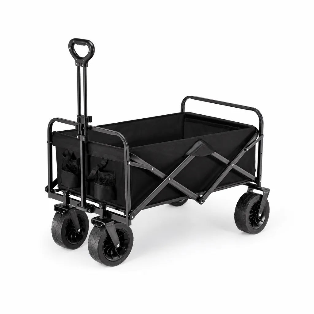 Camping Cart Foldable Hand-Pull All-Terrain Wheels