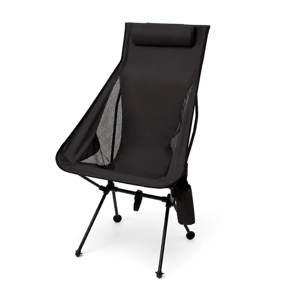 Camping Chair Lightweight Aluminum Foldable Headrest