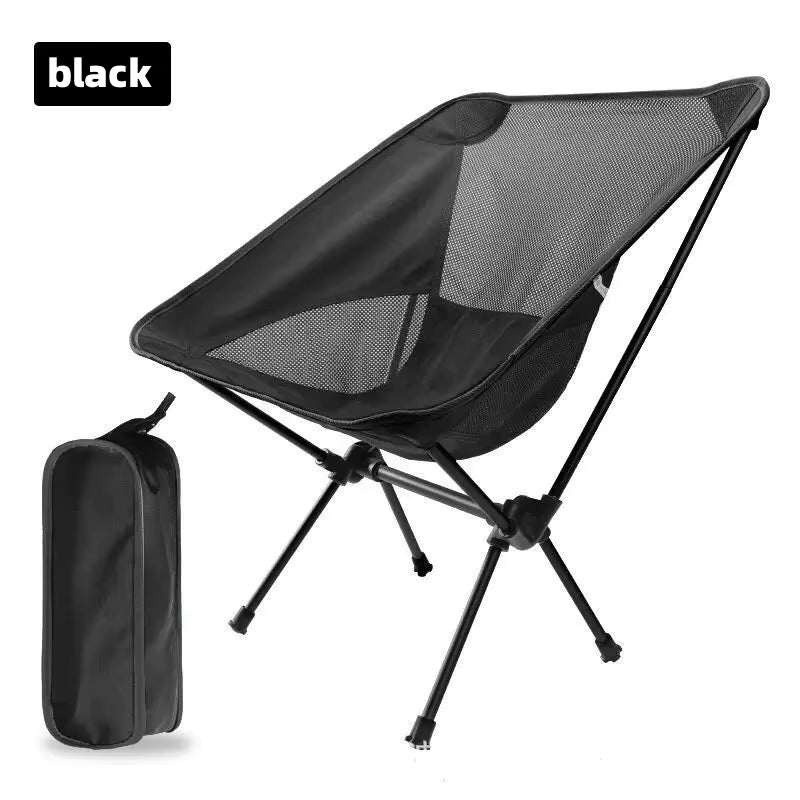Camping Chair Ultra-Light Aluminum Reinforced Nylon 350 lb