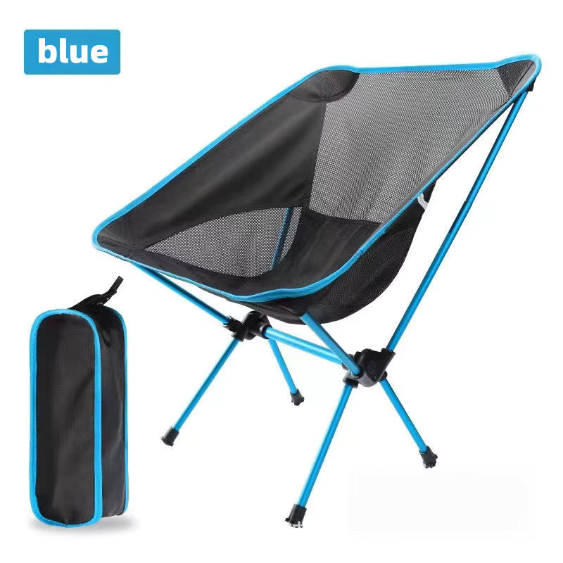 Camping Chair Ultra-Light Aluminum Reinforced Nylon 350 lb