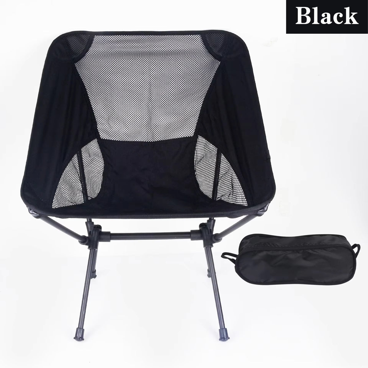 Camping Chair Ultra-Light Aluminum Reinforced Nylon 350 lb
