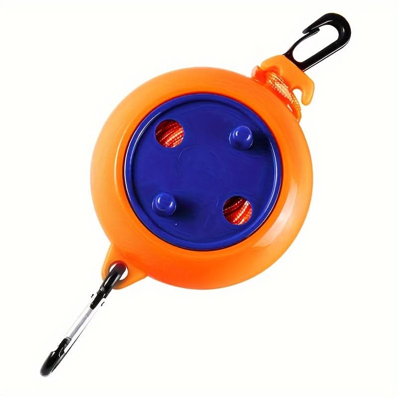 Camping Clothesline Adjustable Elastic Rope & Reinforced Clips