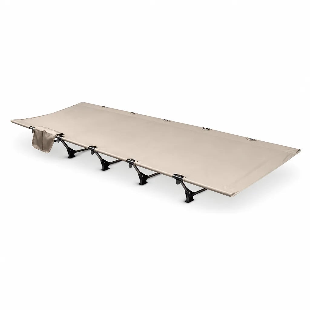 Camping Cot Foldable Aviation-Grade Aluminum 331 Lb Capacity
